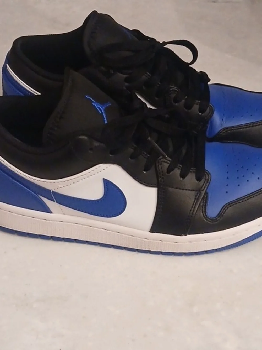 Nike Air Jordan 1 Low - Black/White/Royal Blue